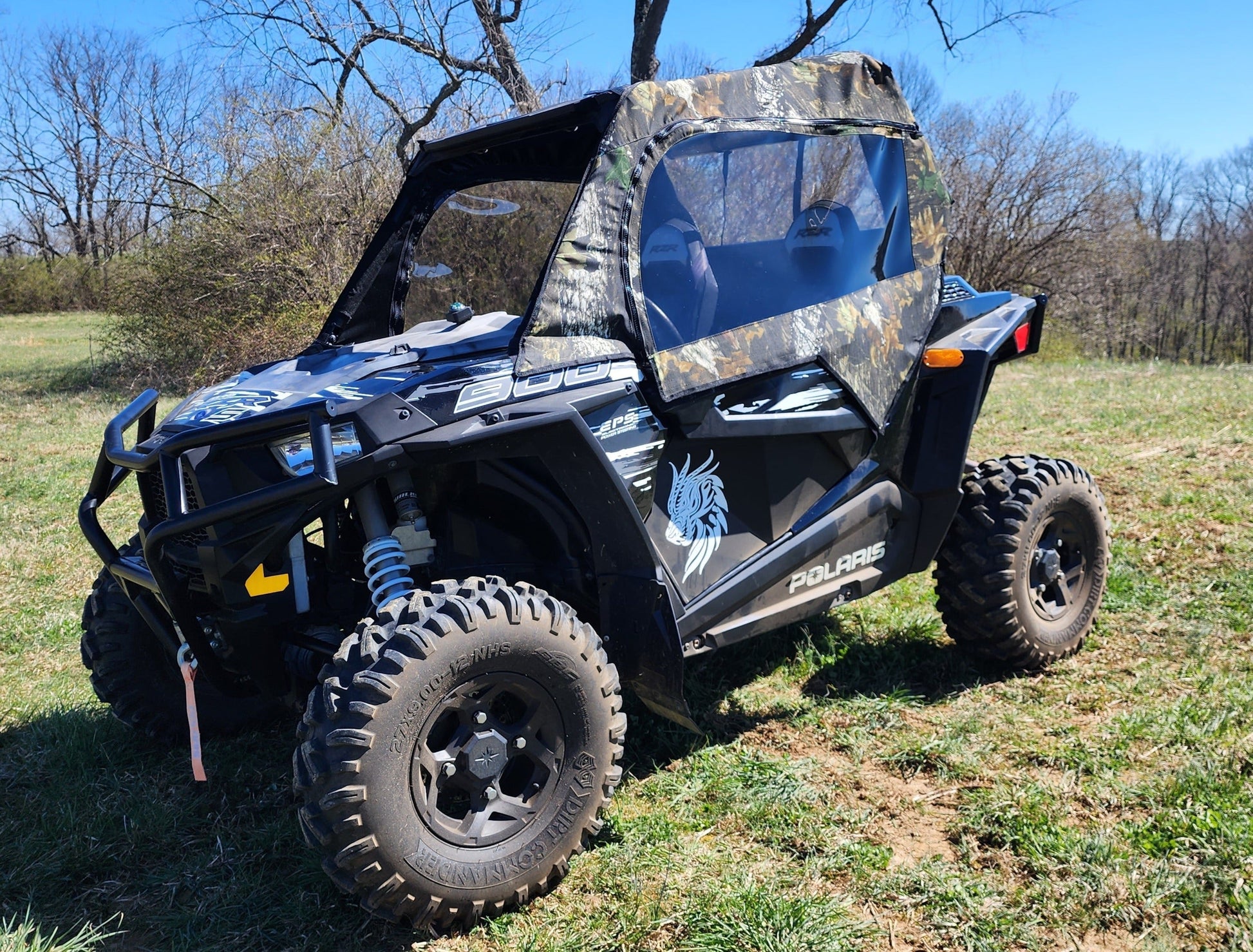 Polaris RZR 900 - Door/Rear Window Combo - Full Door/Back Panel