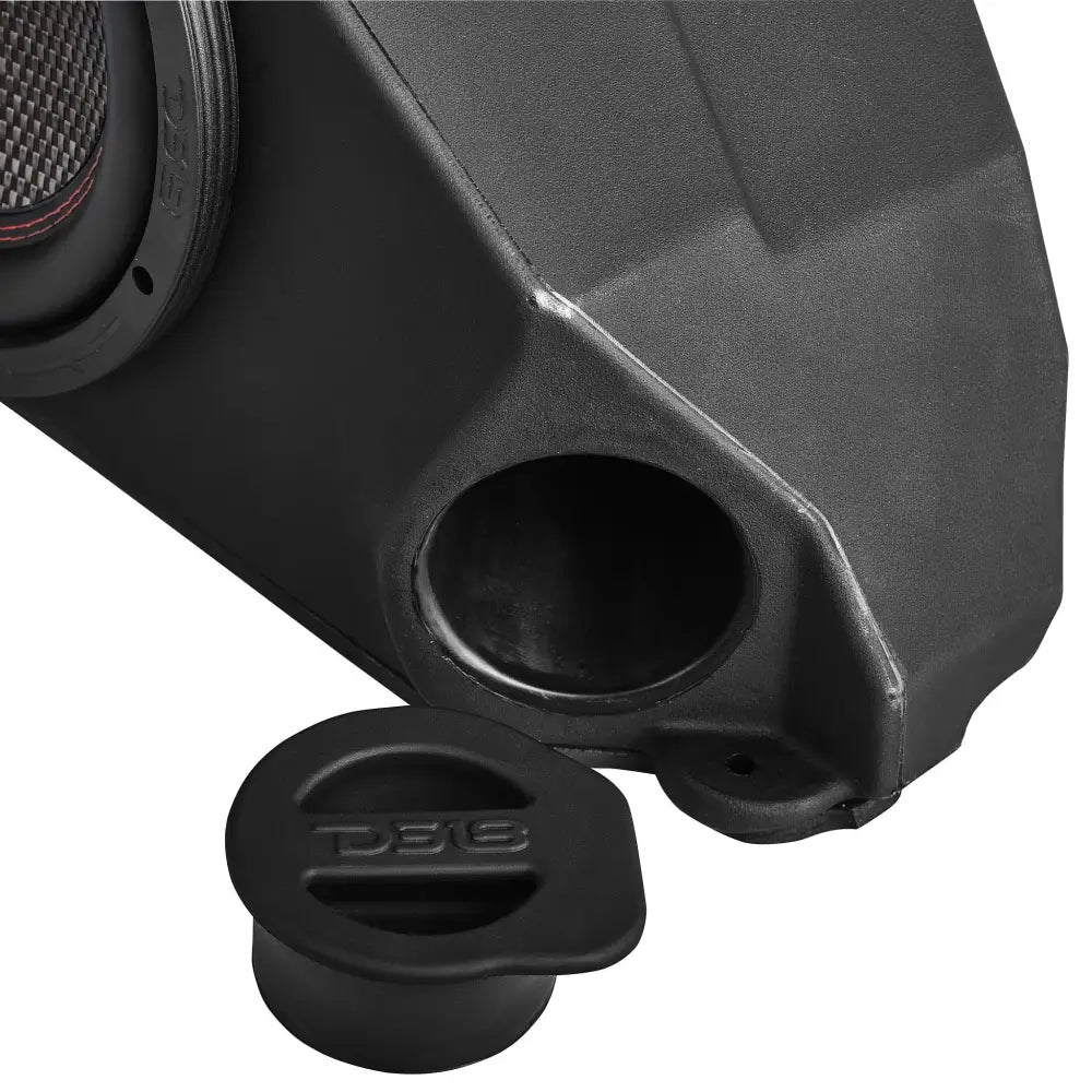 Polaris RZR Glove Box 10’’ Subwoofer Enclosure 1200 Watts Carbon Fiber Subwoofer