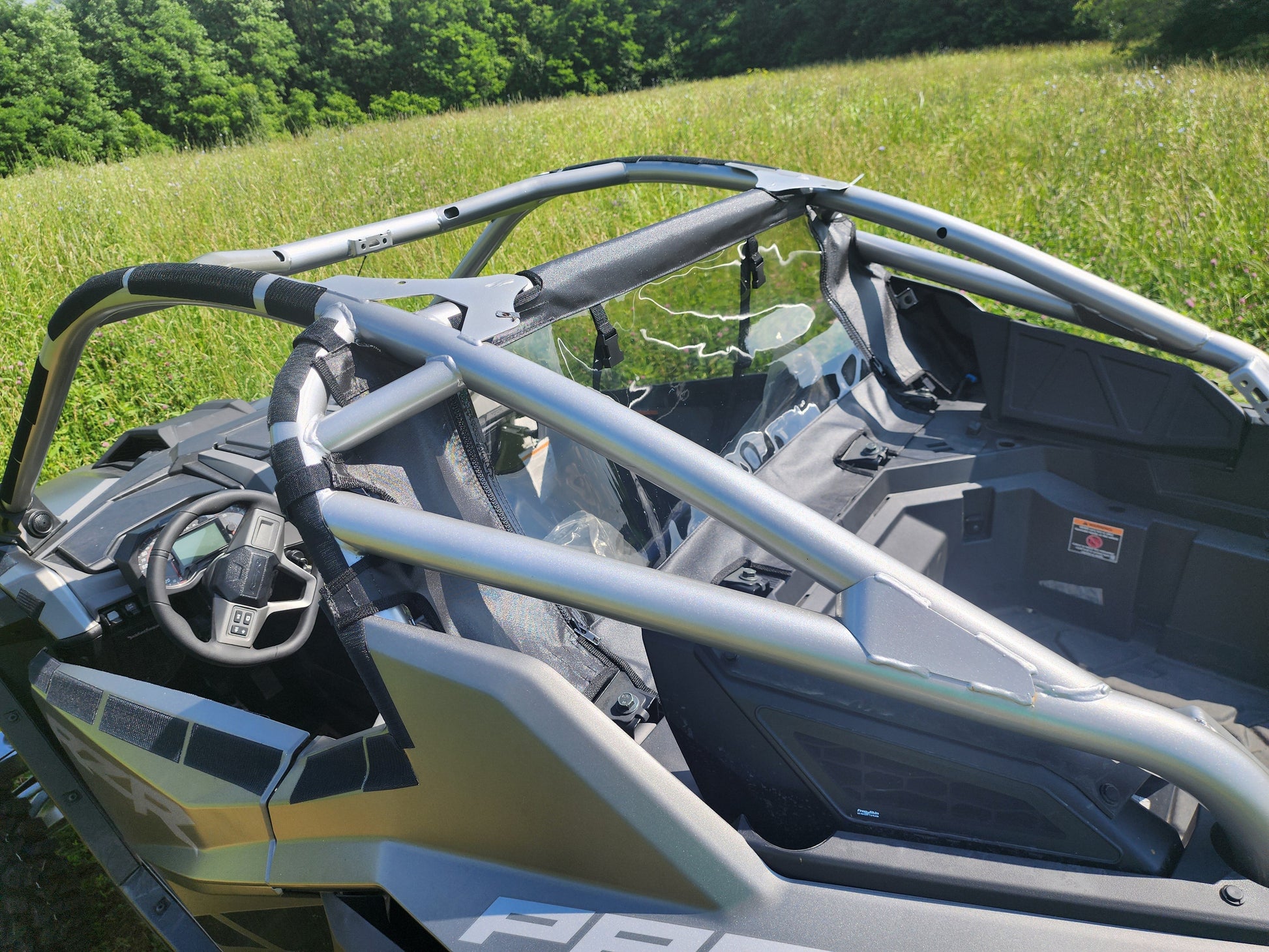 Polaris RZR Pro R - Back Panel Vinyl - Back Panel