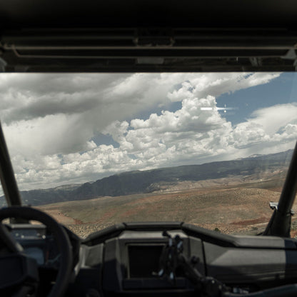 Polaris RZR Pro R Polycarbonate Full Front Windshield - Polycarbonate Front Windshield
