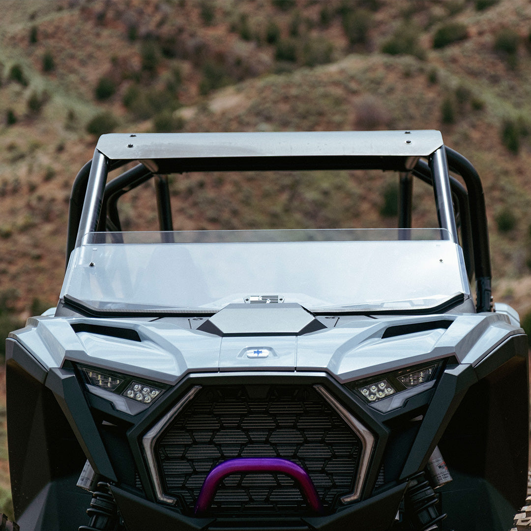 Polaris RZR Pro R Polycarbonate Half Front Windshield - Polycarbonate Front Windshield