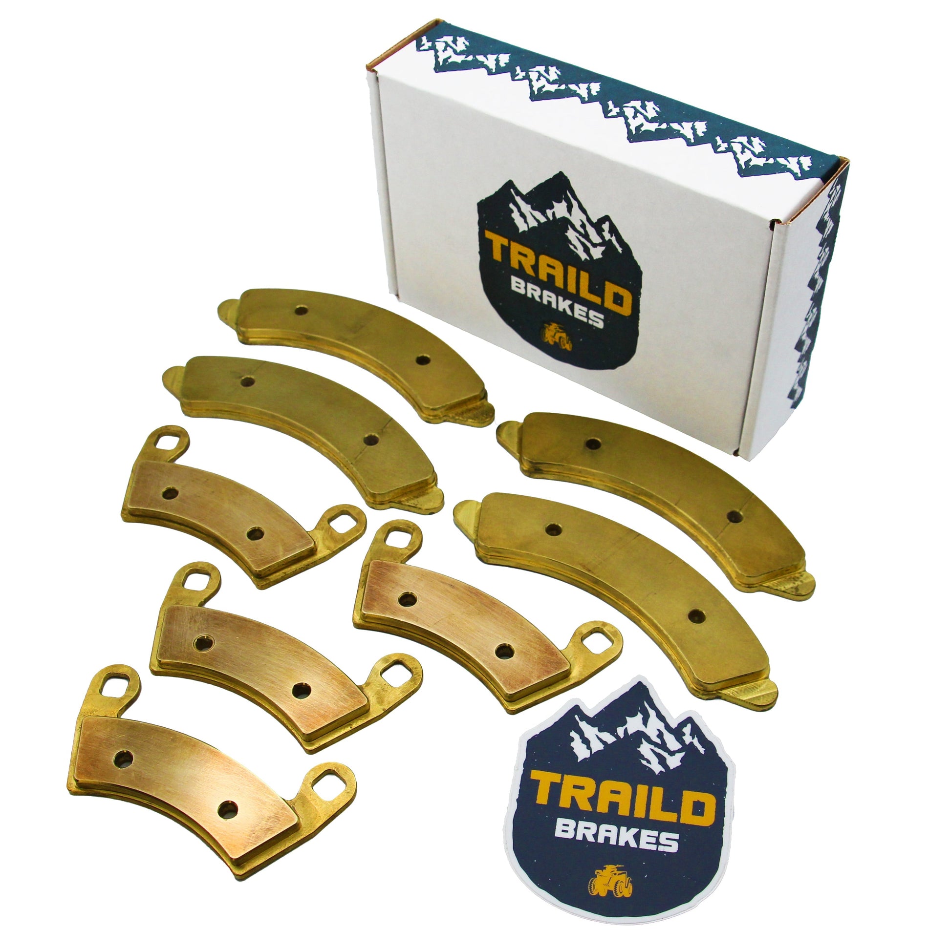 Polaris RZR PRO R/PRO R 4/Turbo R/Turbo R 4/XP 4 Turbo S 2019-2025 Brass Brake Pad Set - Vehicle Parts & Accessories