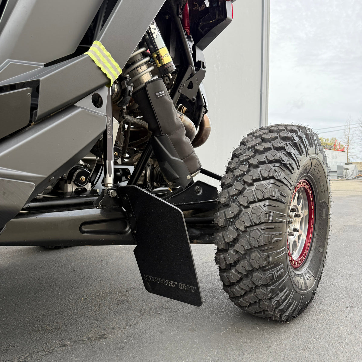 Polaris RZR Pro R Rock Deflectors - Full UHMW - Trailing Arm Guards