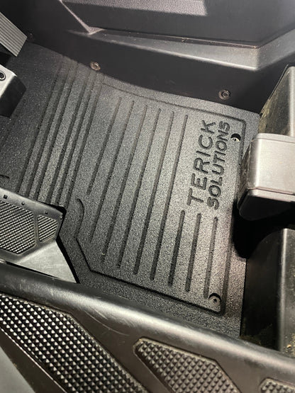 Polaris RZR PRO R Rubber Floor Mats - UTV Rubber floor mats