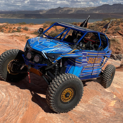 Polaris RZR Pro R / Turbo R / Pro XP 4-Seat Rock Slider Steps - Rock Sliders