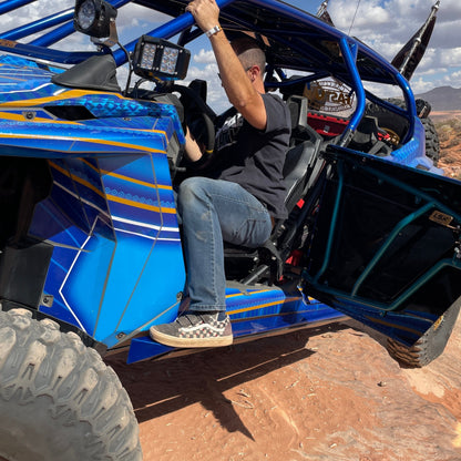 Polaris RZR Pro R / Turbo R / Pro XP 4-Seat Rock Slider Steps - Rock Sliders