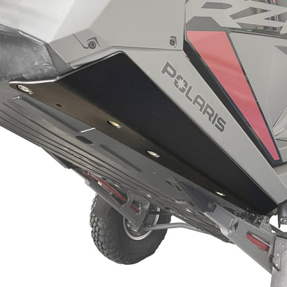 Polaris RZR PRO R UHMW Rock Sliders - 3/8’’ / Install with Factory UTV Skid Plate / Low profile - Rock Sliders