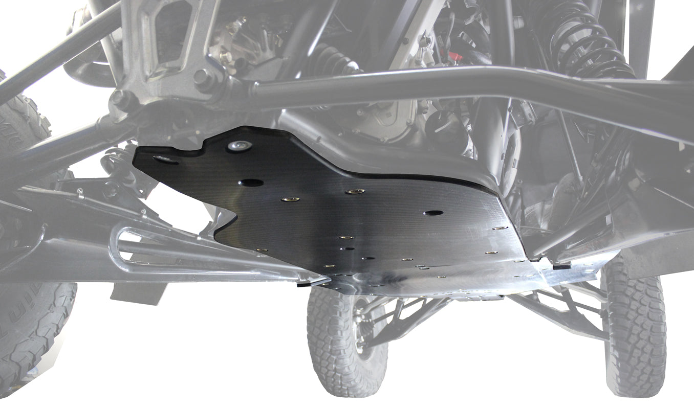 Polaris RZR Pro R UHMW Skid Plate - Skid Plates