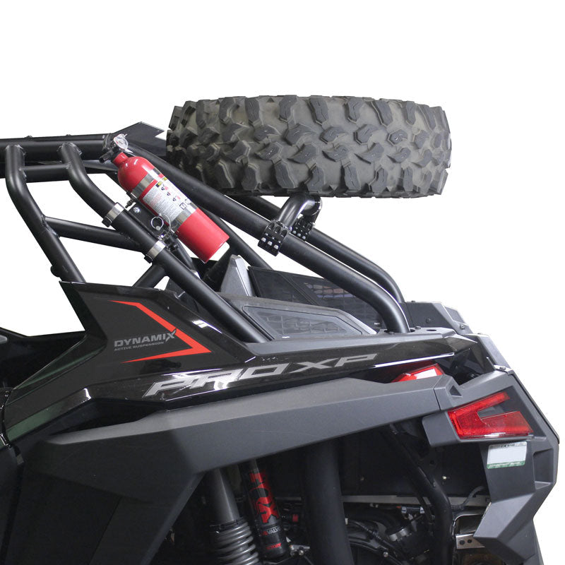 Polaris RZR Pro XP 4 Dual Clamp Spare Tire Mount - Spare Tire Mounts