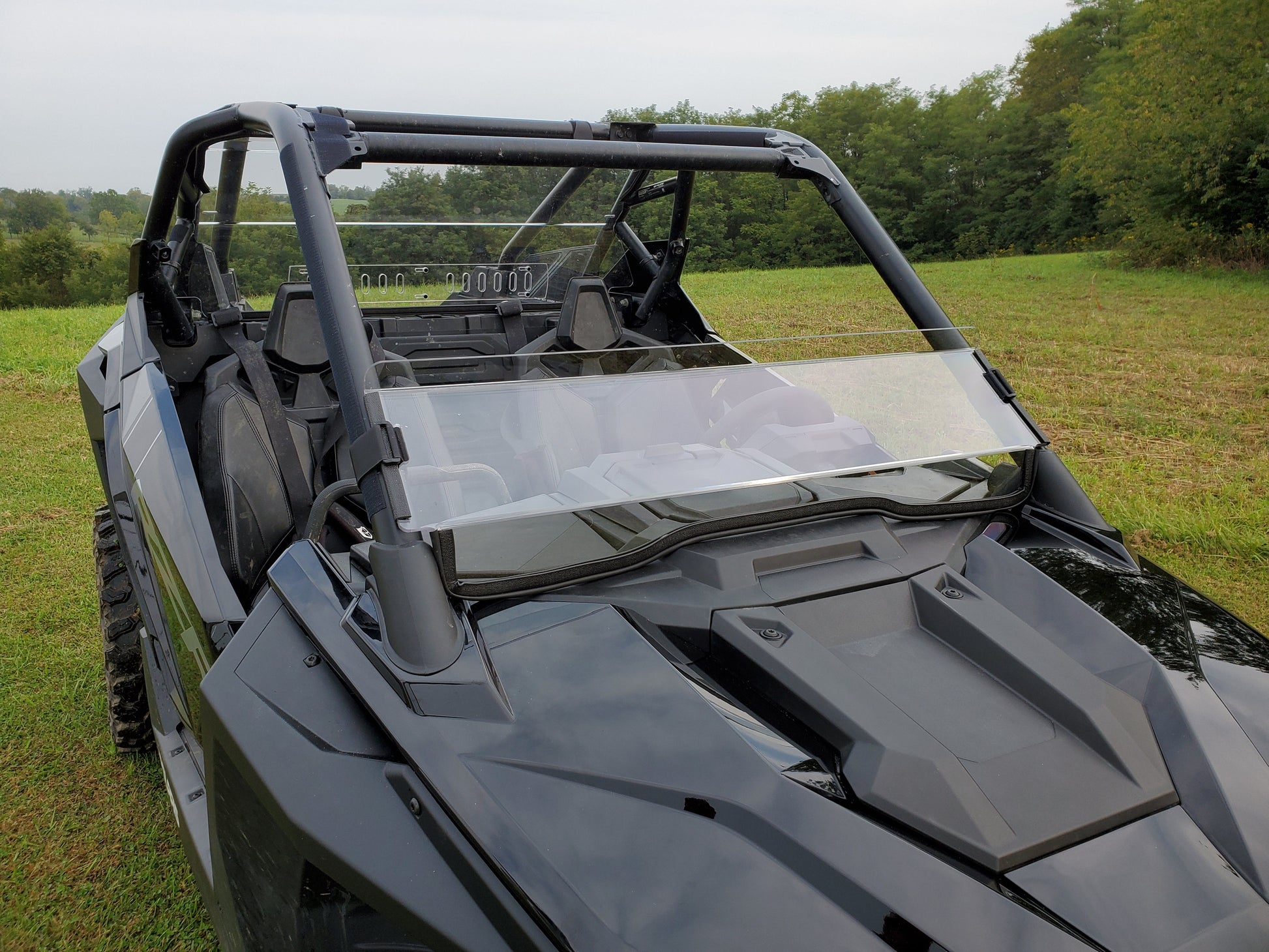 Polaris RZR Pro XP 4/Turbo R 4 - Scratch-Resistant Half Windshield - Windshields