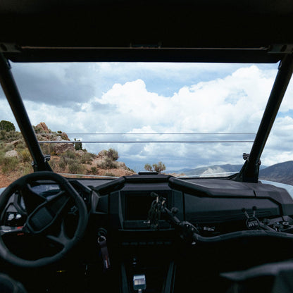 Polaris RZR Pro XP & Pro S Polycarbonate Half Front Windshield - Polycarbonate Front Windshield