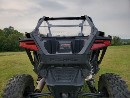Polaris RZR PRO XP/Turbo R - 1 Pc Lexan Back Panel w/Clamp and Vent Options - Windshields