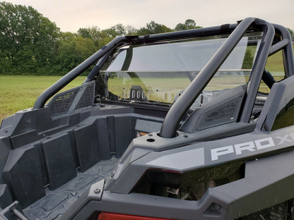 Polaris RZR PRO XP/Turbo R - 1 Pc Lexan Back Panel w/Clamp and Vent Options - Windshields