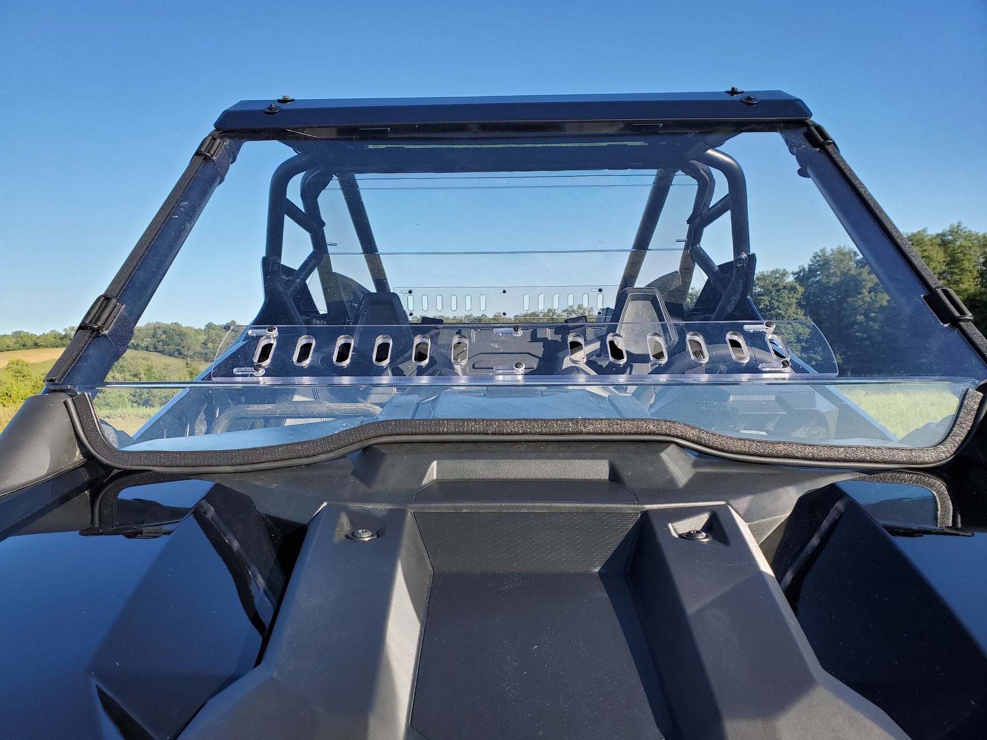 Polaris RZR PRO XP/Turbo R - 1 Pc Windshield w/Clamp and Vent Options - Windshields