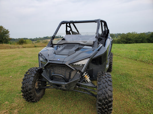Polaris RZR PRO XP/Turbo R - Scratch-Resistant Half Windshield - Windshields