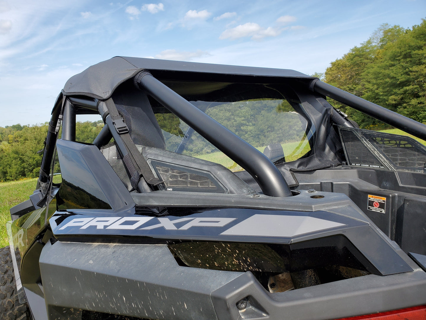 Polaris RZR PRO XP/Turbo R - Soft Back Panel - Back Panel