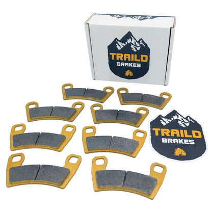 Polaris RZR Trail/S 1000/Trail S 1000/S 900/Trail S 900/900/Sport 2014-2026 Ceramic Brake Pad Set - Vehicle Parts &