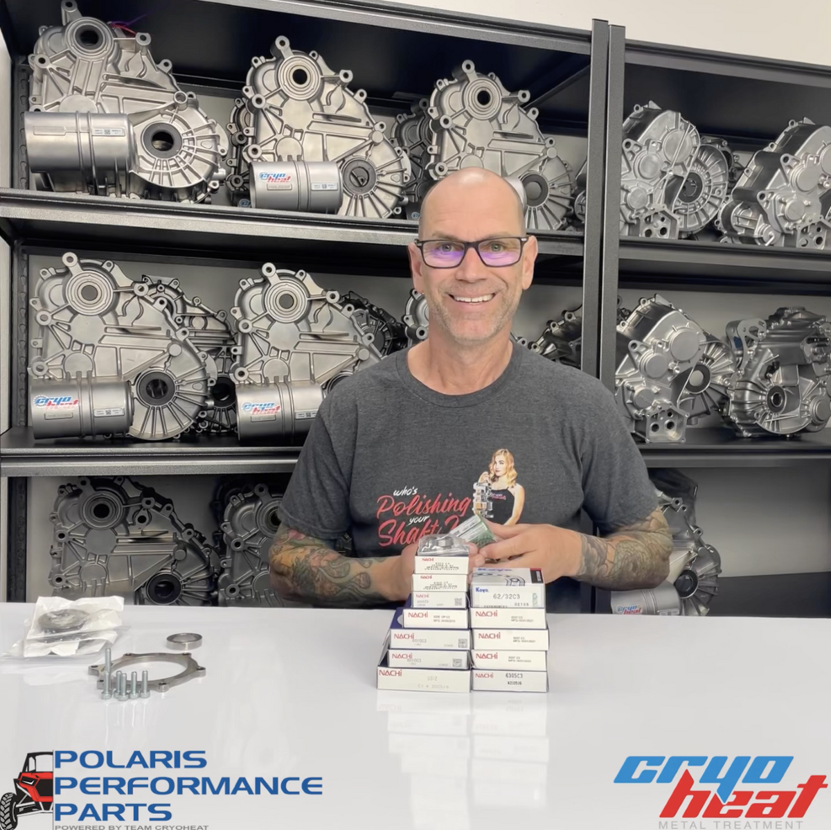 Polaris RZR Transmission Bearing Kit 2021 Turbo S & XPT CH6034 - Transmission