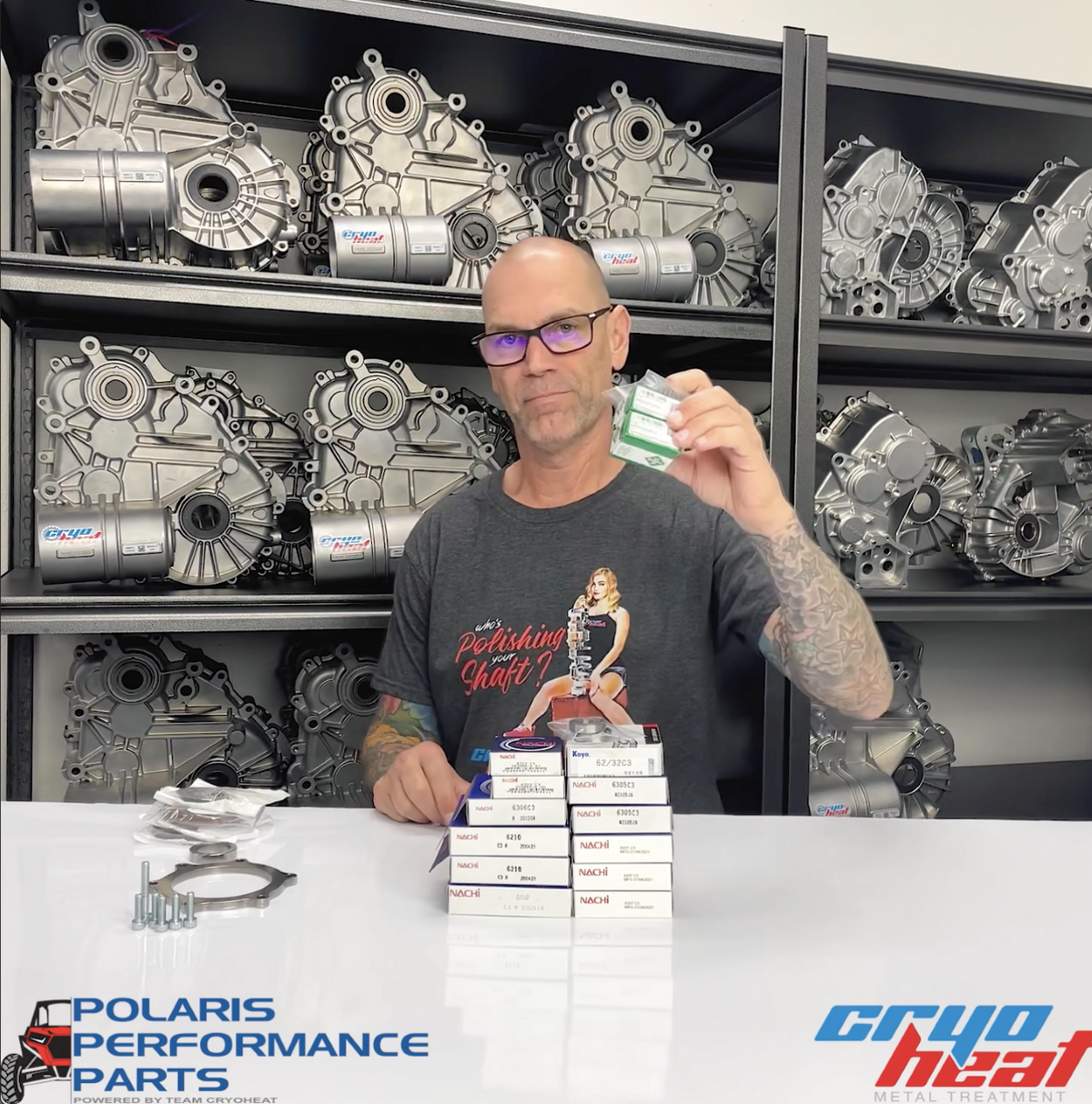 Polaris RZR Transmission Bearing Kit Pro XP & Turbo R CH6051 - Bearings and Seals