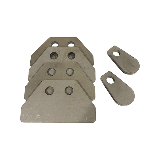 Polaris RZR Tree Kicker Brackets - SXS Cage Component