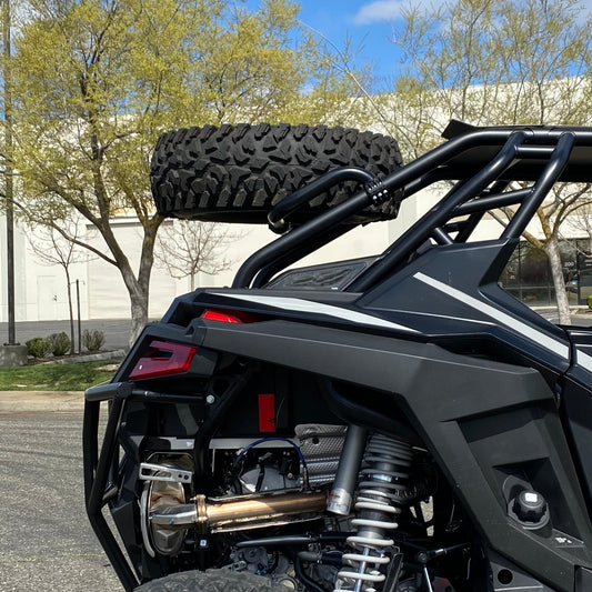 Polaris RZR Turbo R 4 / Pro S 4 Dual Clamp Spare Tire Mount - Spare Tire Mounts