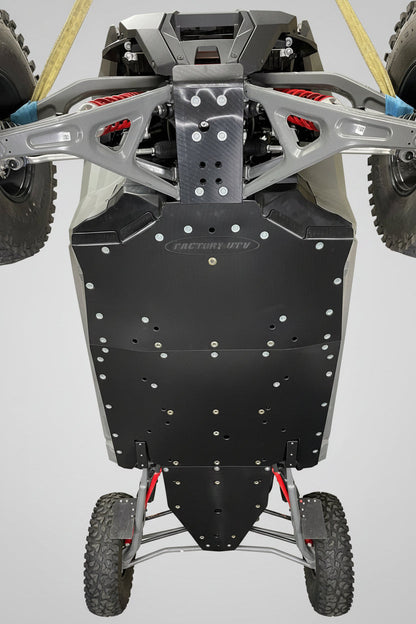 Polaris RZR Turbo R 4 / Pro S 4 UHMW Skid Plate - Skid Plates