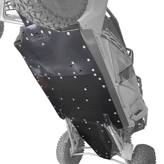 Polaris RZR Turbo R 4 / Pro S 4 UHMW Skid Plate - Skid Plates
