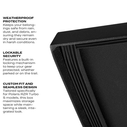 Polaris RZR Turbo S Storage Box - Storage
