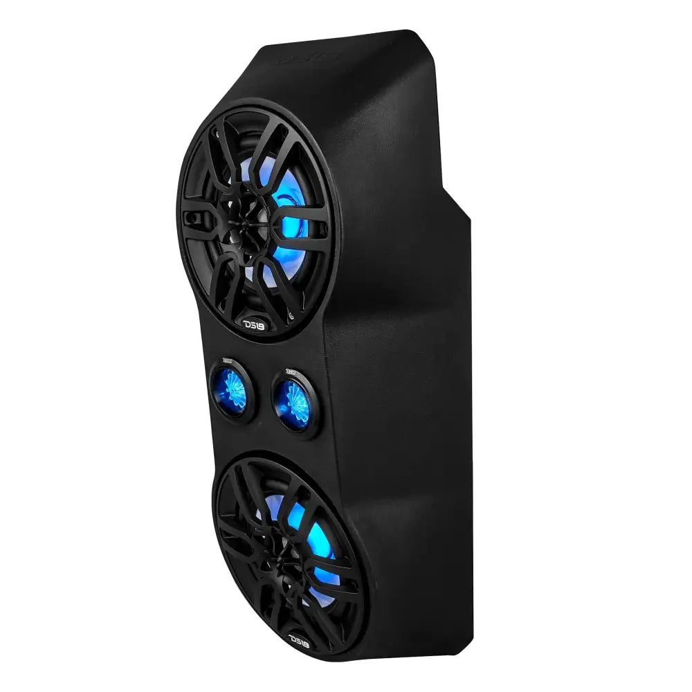 Polaris RZR Waterfall Center Console 2 X 6.5’’ Speakers & 2 X 2.2’’ Bullet Tweeter Empty Enclosure