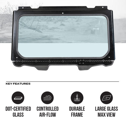 Polaris RZR XP 1000 Front Windshield 2024+ - Glass Front Windshield