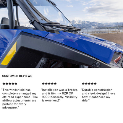 Polaris RZR XP 1000 Front Windshield 2024+ - Glass Front Windshield
