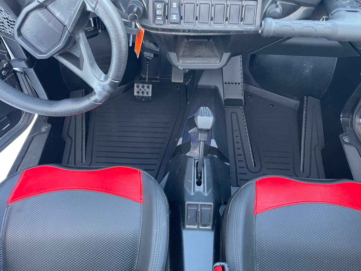 Polaris RZR XP 1000 Rubber Floor Mats - UTV Rubber floor mats