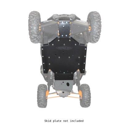 Polaris RZR XP 1000 & XP Turbo X-Brace for UHMW Skid Plate - X-Brace