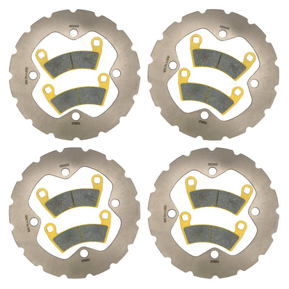 Polaris RZR XP 1000/XP 4 1000/RS1 2012-2023 Ridge Rider Rotor and Pad Kit - Ceramic Pad & Rotor Set - Pad & Rotor Kit