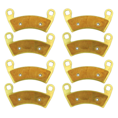 Polaris RZR XP 1000/XP 4 1000/RS1/4 XP 900 2012-2023 Brass Brake Pad Set - Complete Vehicle Set - Vehicle Parts &
