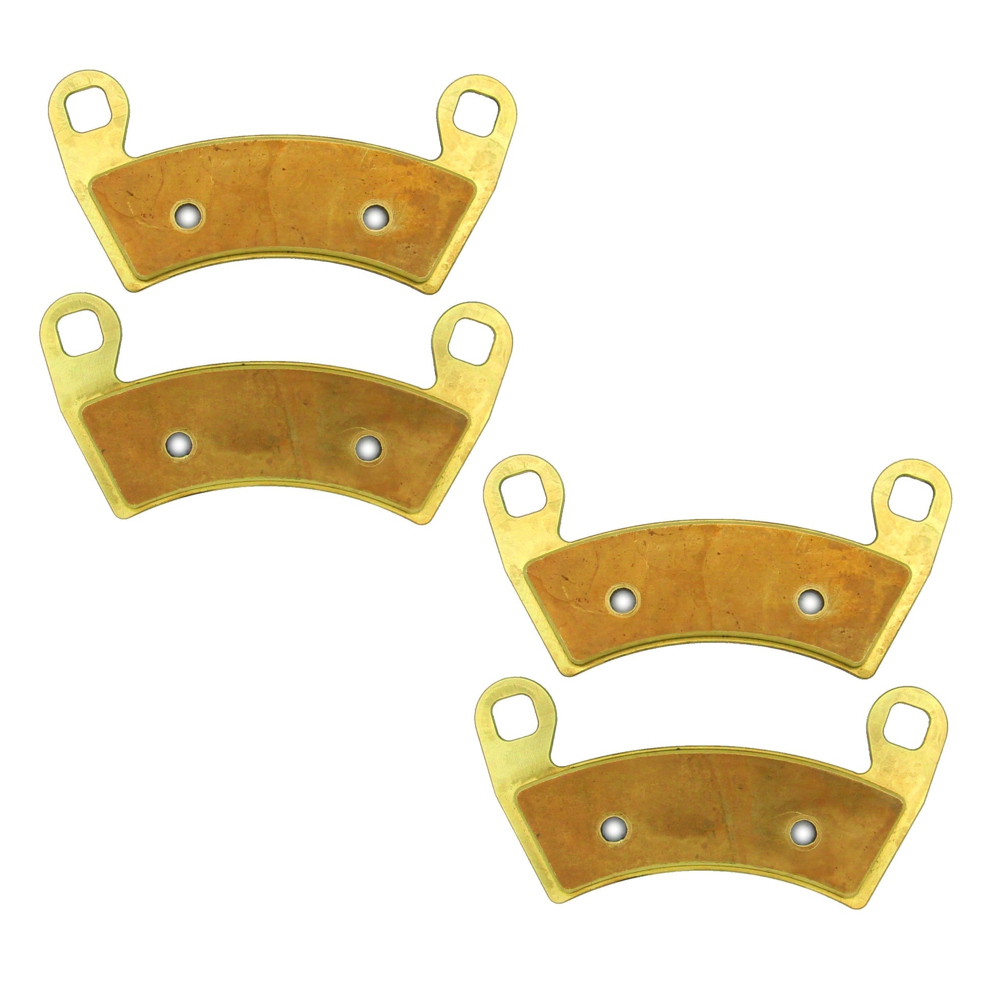 Polaris RZR XP 1000/XP 4 1000/RS1/4 XP 900 2012-2023 Brass Brake Pad Set - Single Axle Set (Front or Rear) - Vehicle