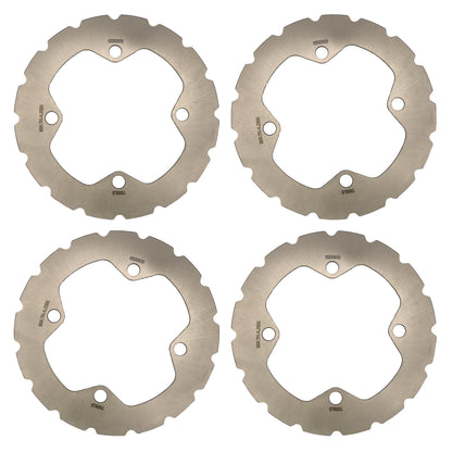 Polaris RZR XP 1000/XP4 1000/RS1 2014-2026 Ridge Rider Disc Brake Rotors - Full Vehicle Set (Front & Rear) - Brake