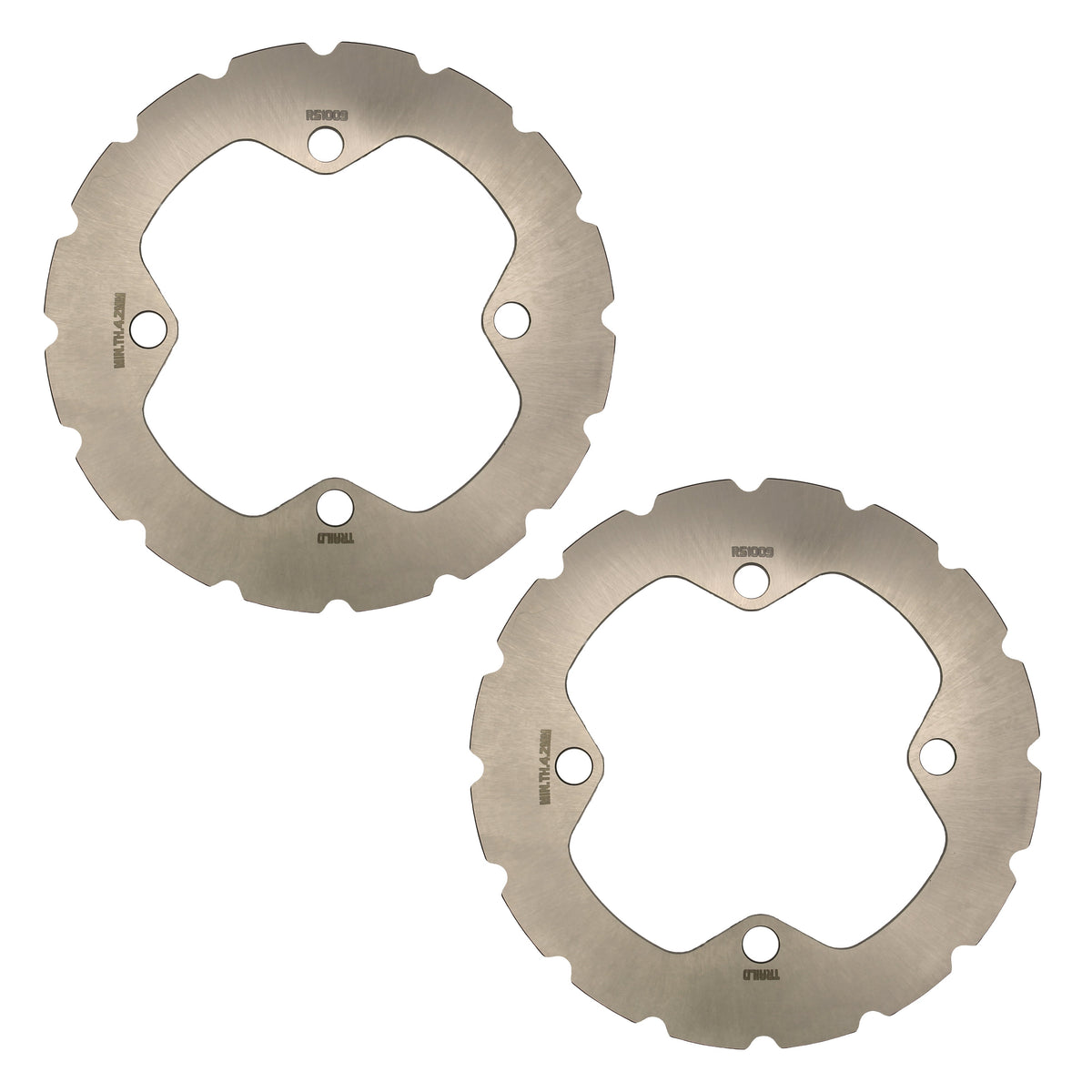 Polaris RZR XP 1000/XP4 1000/RS1 2014-2026 Ridge Rider Disc Brake Rotors - Axle Set (Front or Rear) - Brake Rotors