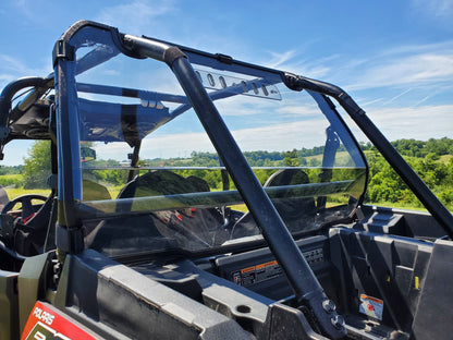 Polaris RZR XP 4 1000/XP 4 Turbo - 1 Pc Lexan Back Panel w/Clamp and Vent Options - Windshields