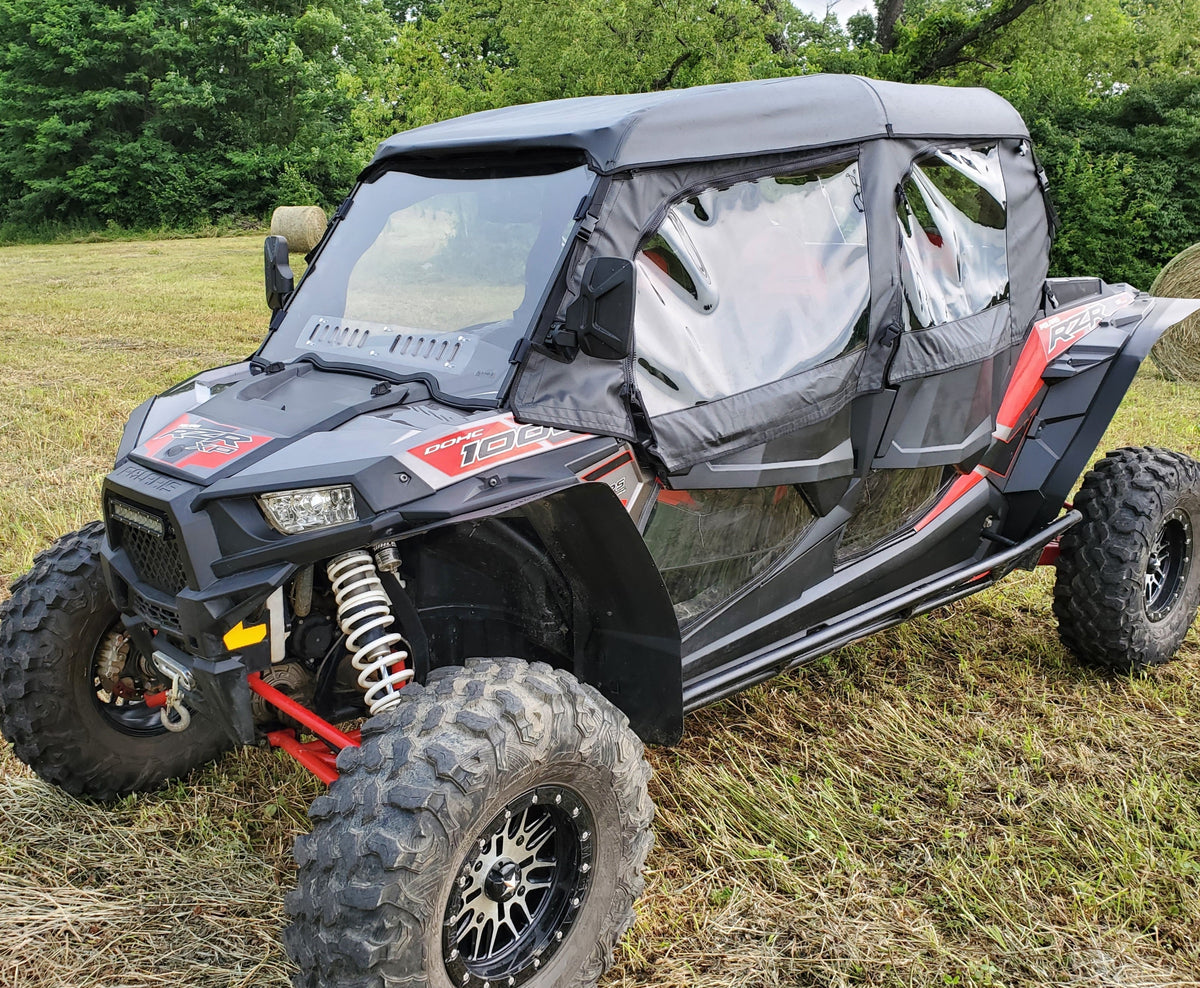 Polaris RZR XP 4 1000/XP 4 Turbo - Full Cab Enclosure For Hard Windshield - Full Cab Enclosure