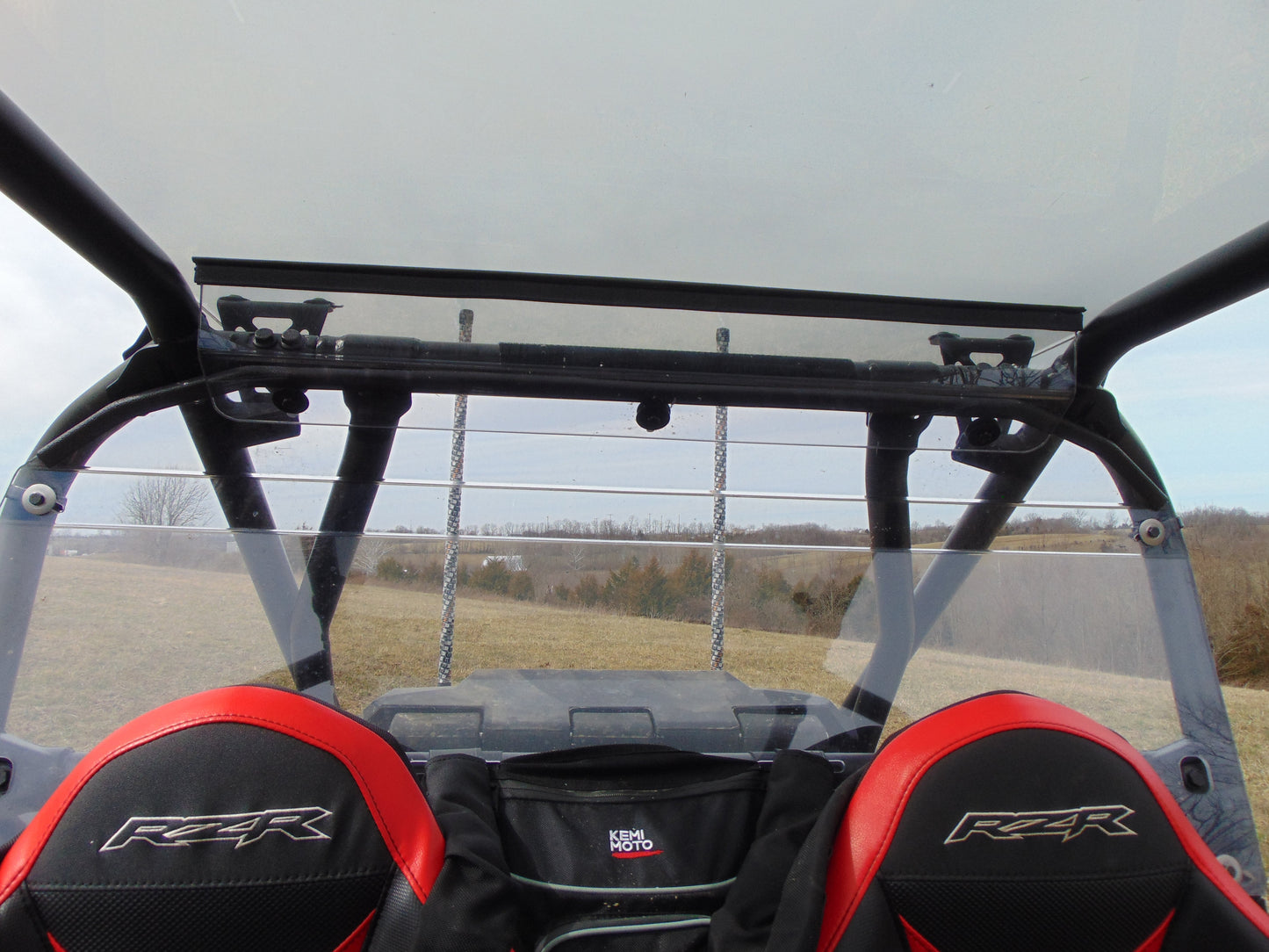 Polaris RZR XP 4 Turbo S - 1 Pc Lexan Back Panel with Upper Extension - Windshields