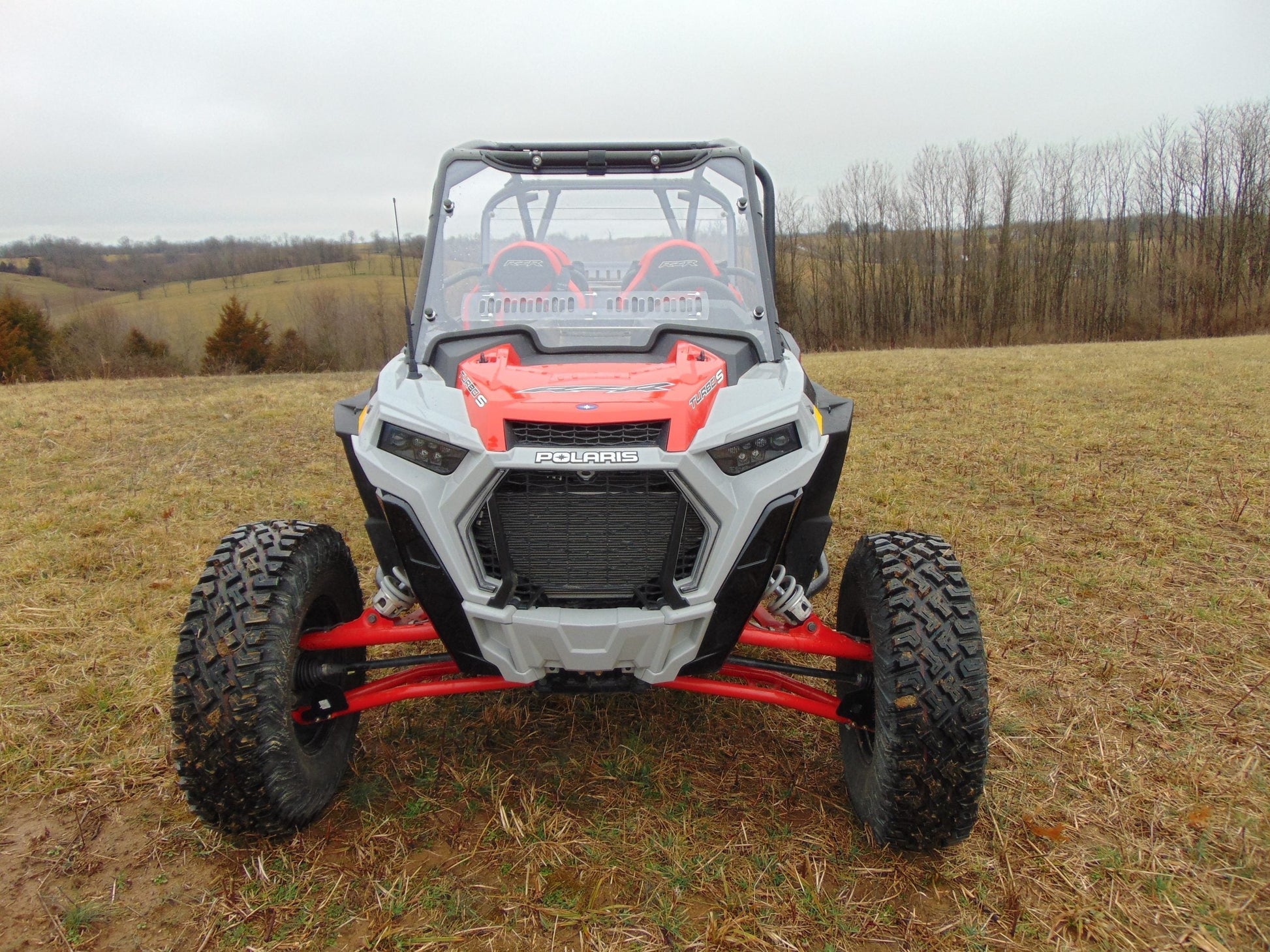 Polaris RZR XP 4 Turbo S - 1 Pc Windshield with Clamp and Vent Options - Windshields