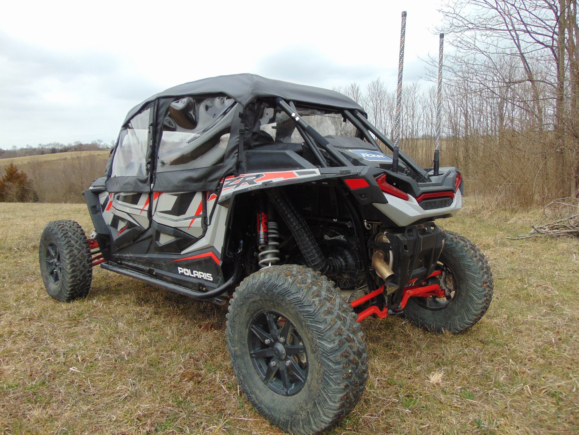 Polaris RZR XP 4 Turbo S - Door/Rear Window Combo - Full Door/Back Panel