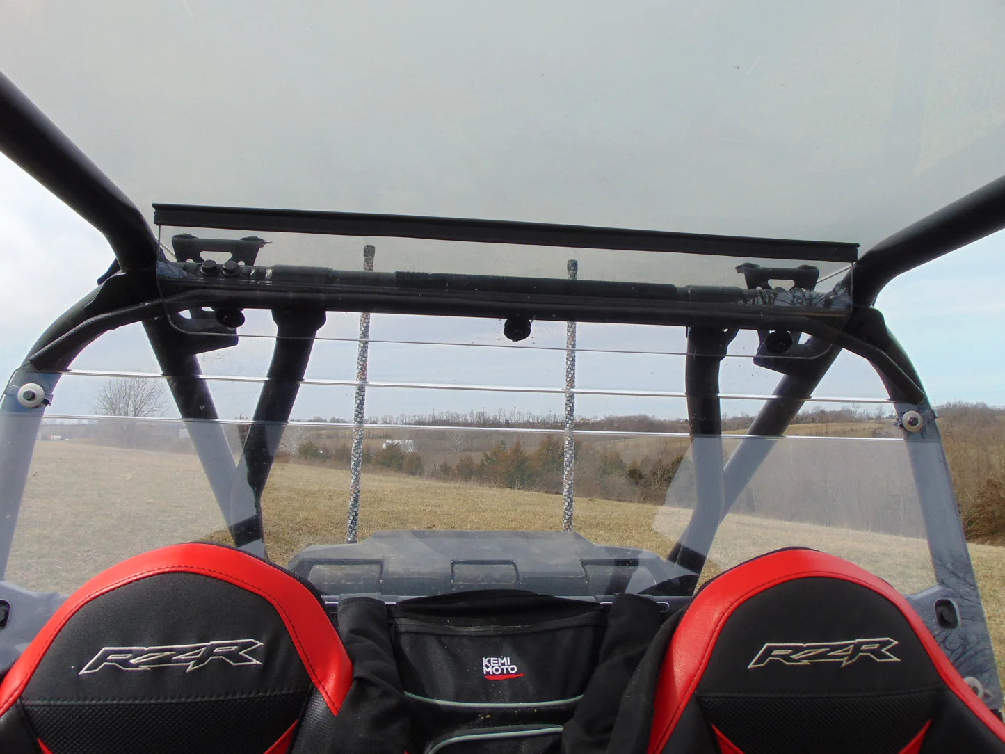 Polaris RZR XP 4 Turbo S - 1 Pc Lexan Back Panel with Upper Extension