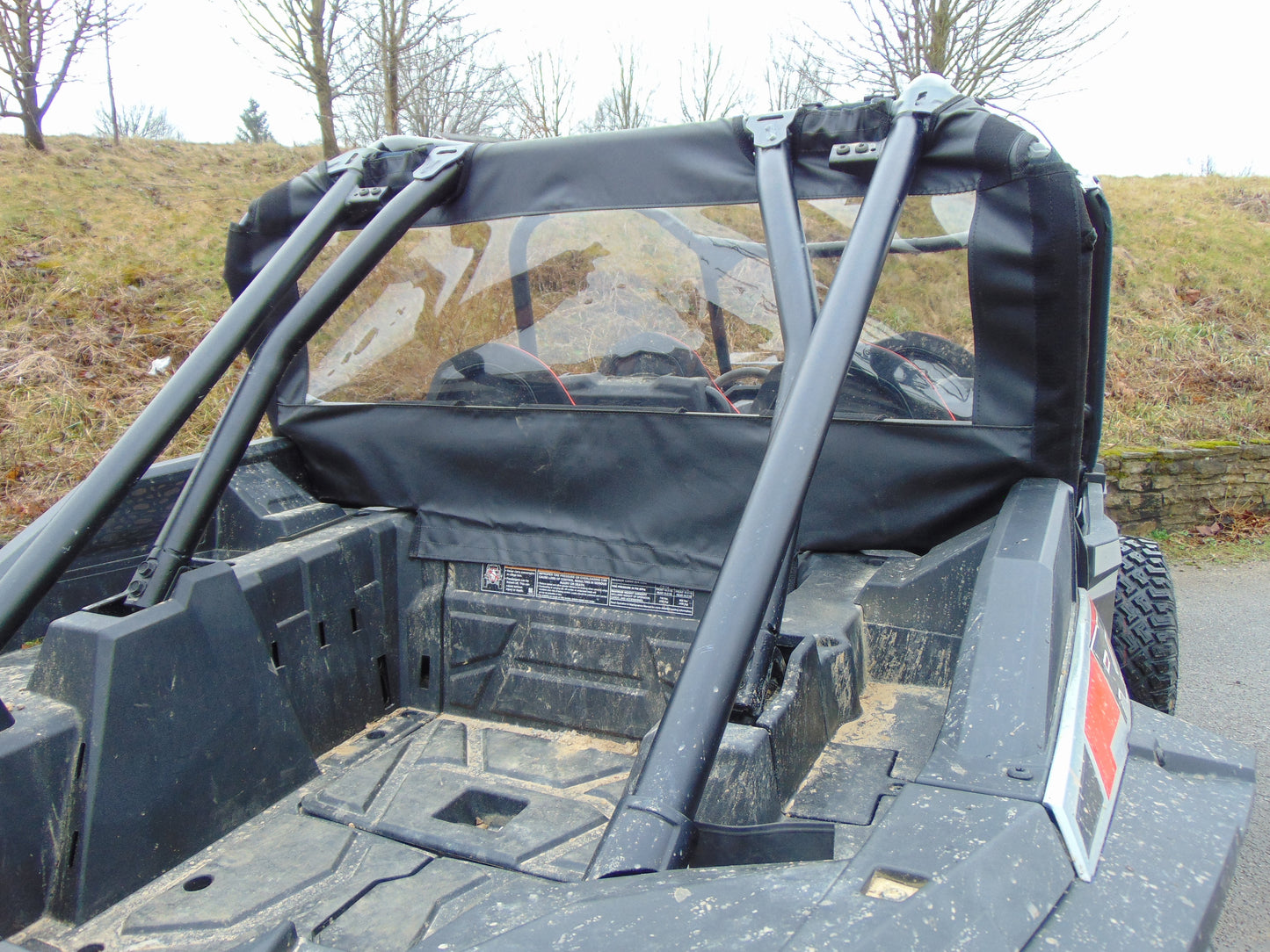 Polaris RZR XP 4 Turbo S - Soft Back Panel - Back Panel