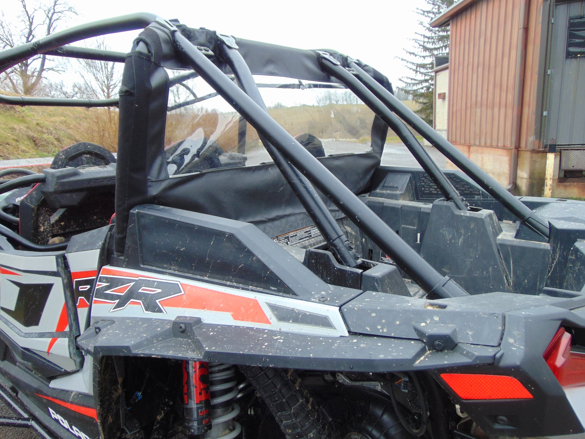 Polaris RZR XP 4 Turbo S - Soft Back Panel - Back Panel