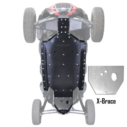 Polaris RZR XP 4 Turbo S UHMW Skid Plate - Skid Plates