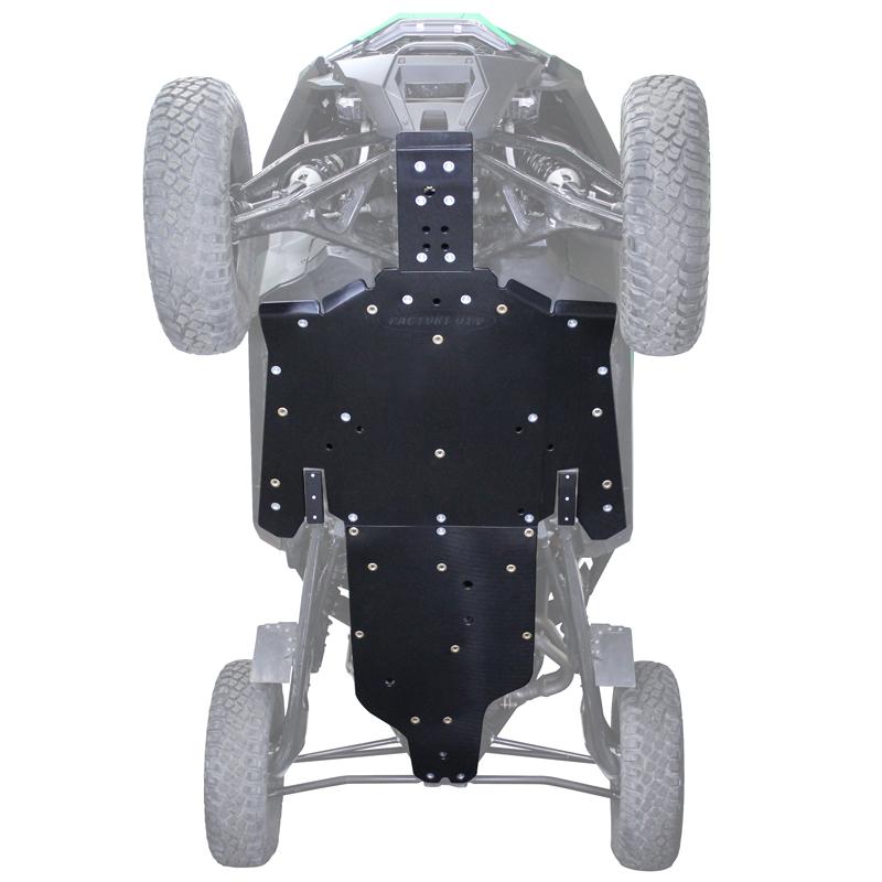 Polaris RZR XP 900 UHMW Skid Plate - Skid Plates