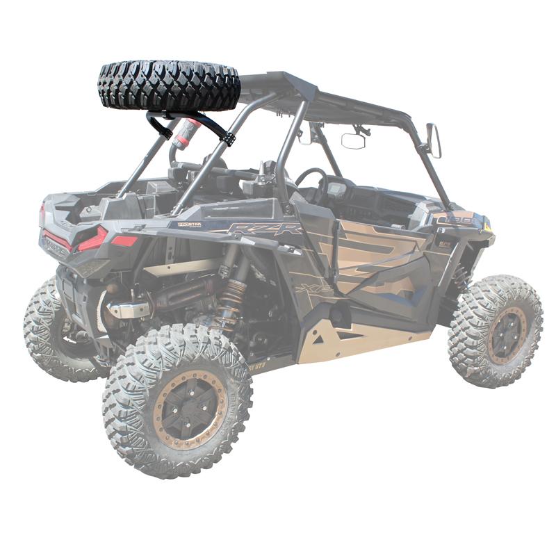 Polaris RZR XP Above the Roof Spare Tire Mount - Spare Tire Mounts