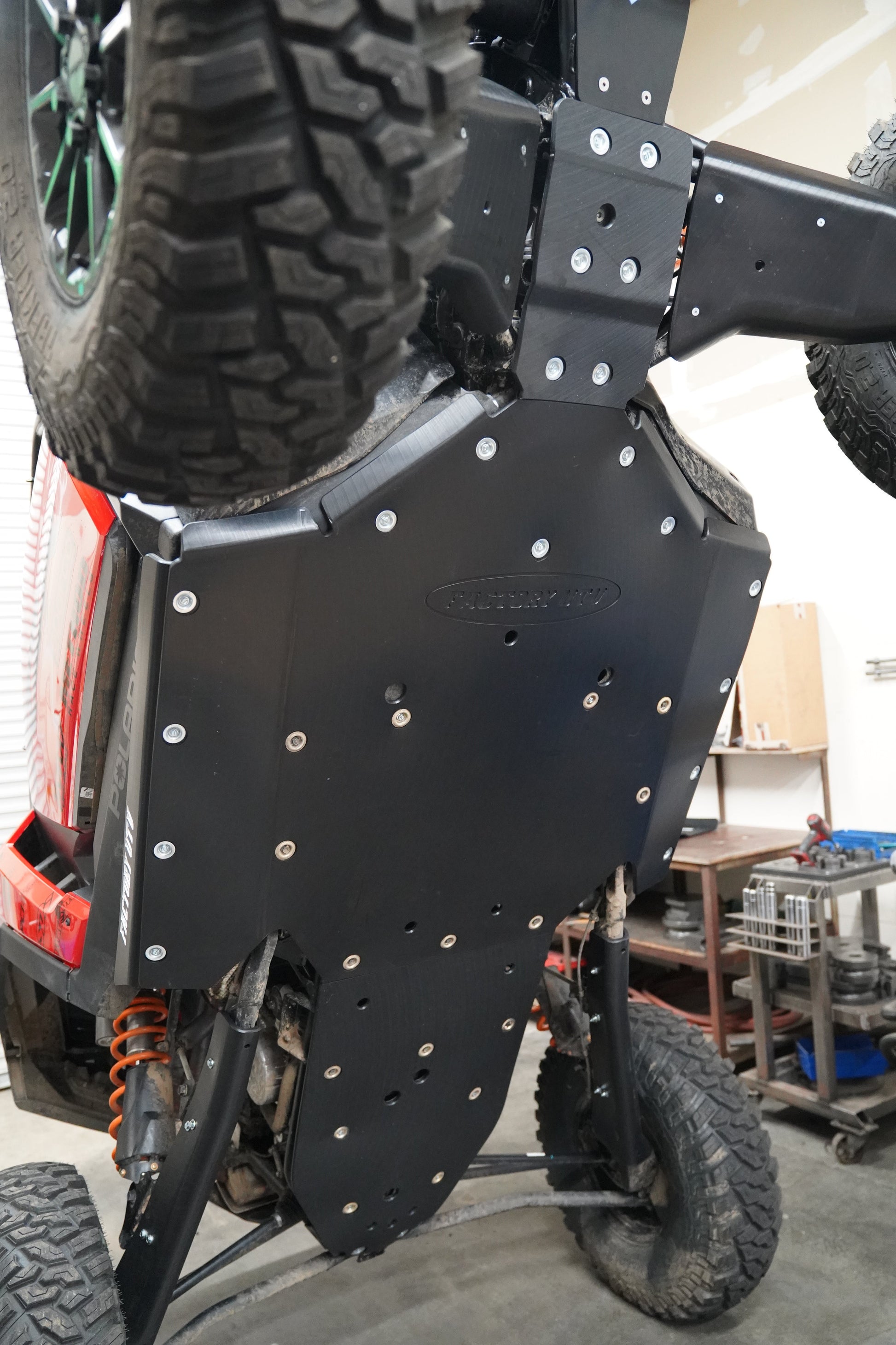 Polaris RZR XP S 1000 UHMW Skid Plate - Skid Plates